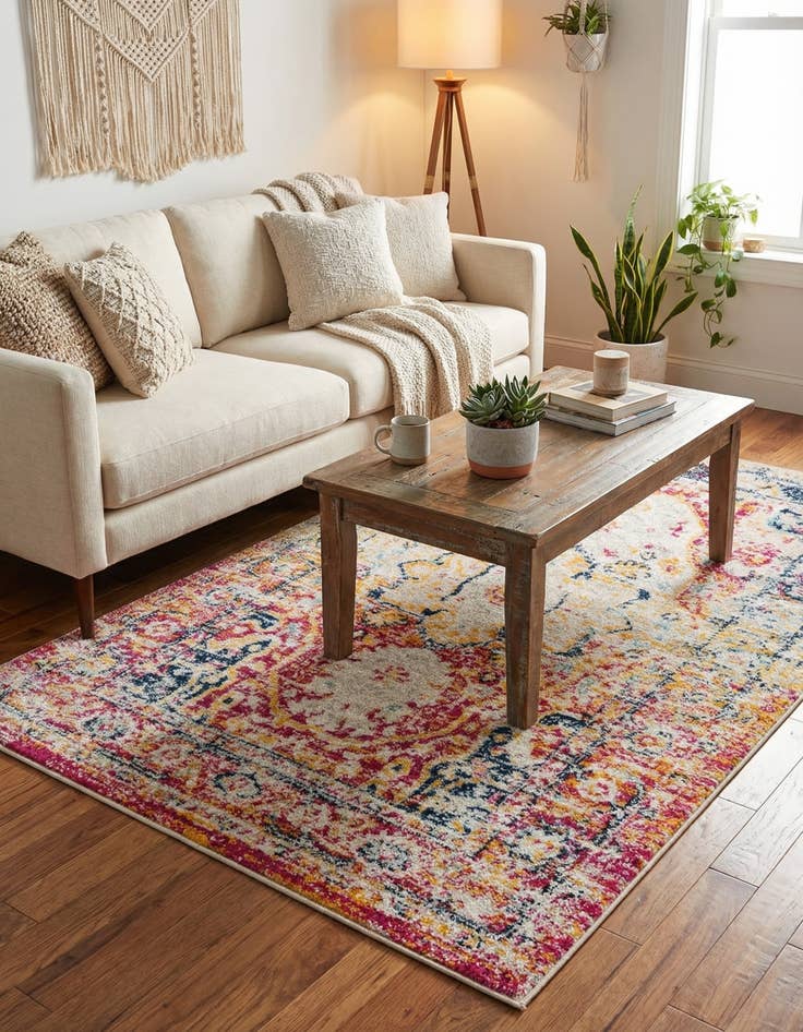 Detail image of 3' 3 x 5' 3 Madeline Vintage Rug