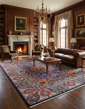9' 8 x 12' 7 Kashmar Wool Rug