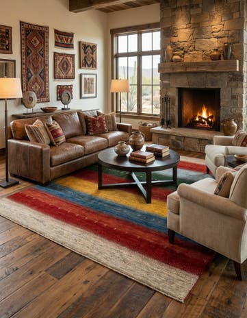 8' 2 x 9' 10 Kashkuli Wool Rug