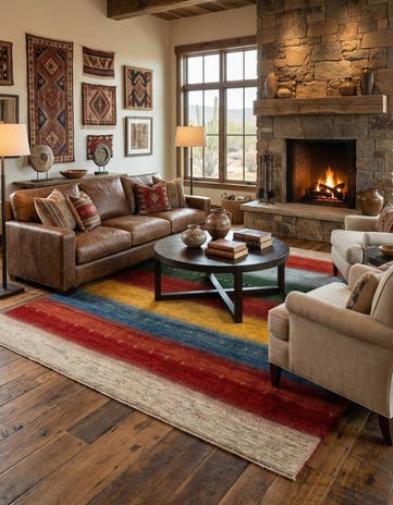 8' 2 x 9' 10 Kashkuli Wool Rug