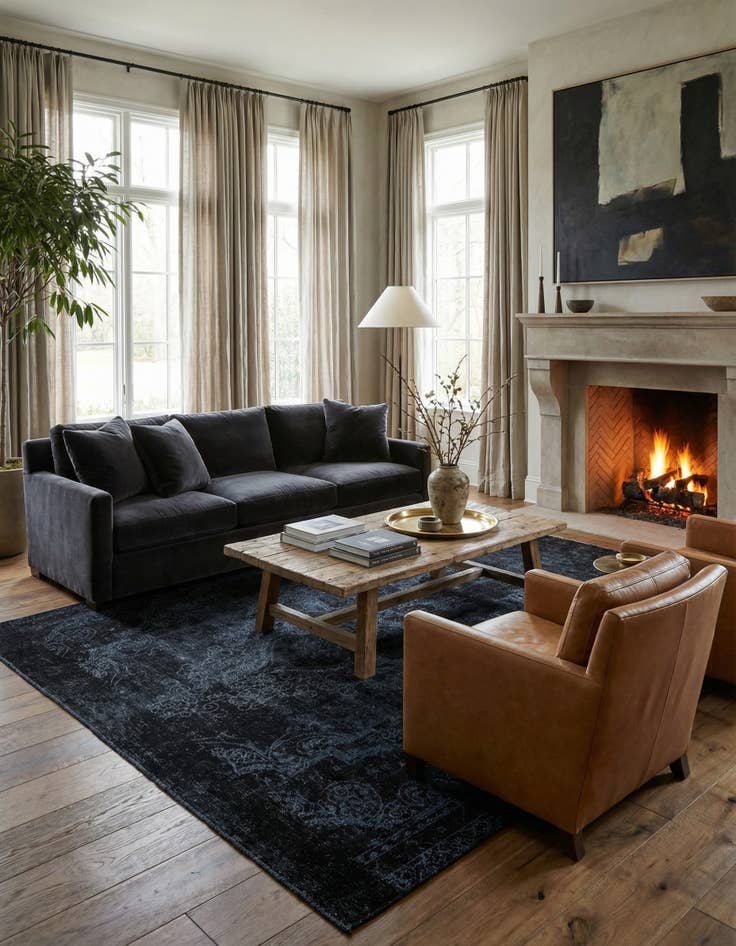 Detail image of 7' 10 x 10' 10  Hand Knotted Ultra Vintage Persian Wool Rug