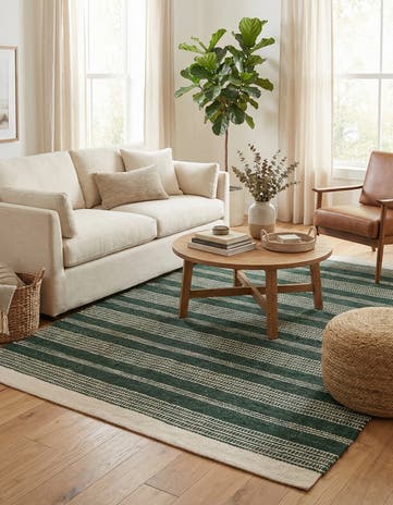 5' 1 x 8' Hand Woven Lariat Rug
