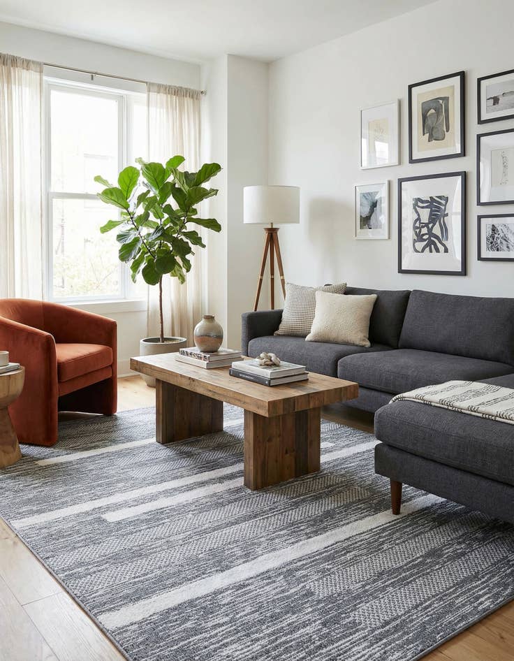 Detail image of 6' 5 x 9' Abbey Rug