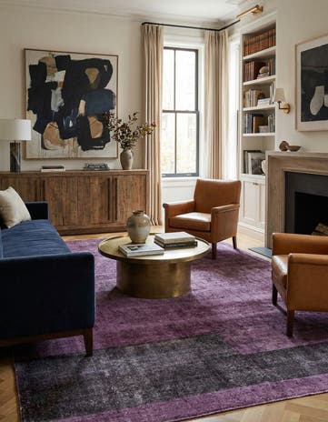 7' 10 x 10' 11 Vintage Royal Wool Rug
