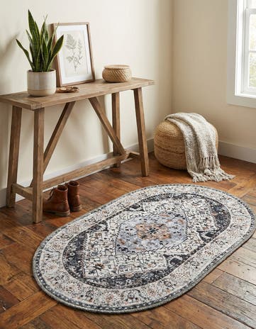 2' x 3' 1 Yara Oval Rug