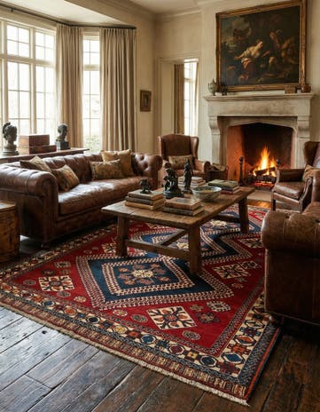 5' 10 x 10' 4 Ghashghai Wool Rug