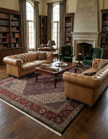 10' 1 x 12' 8 Tabriz Mahi Rug