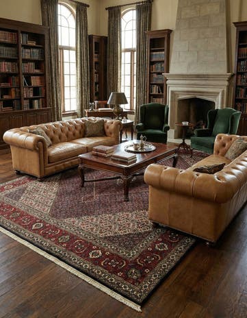 10' 1 x 12' 8 Tabriz Mahi Rug