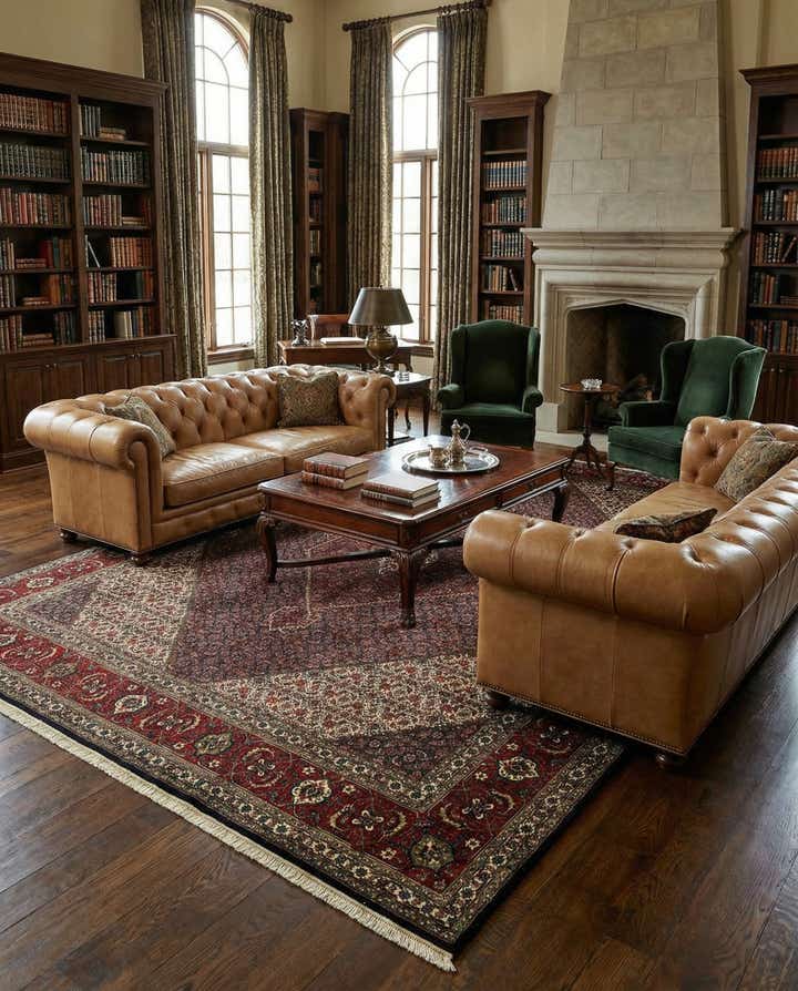 10' 1 x 12' 8 Tabriz Mahi Rug