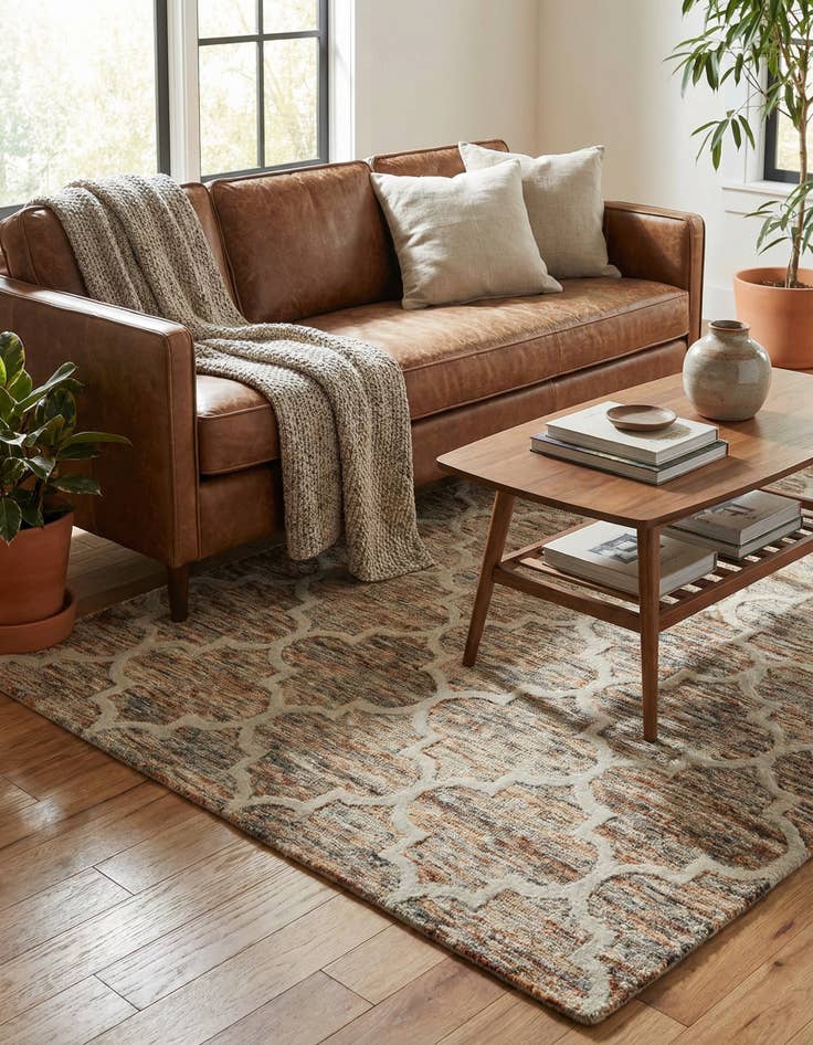 Detail image of 5' 1 x 8' Luna Rug