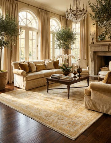 8' 2 x 8' 4 Ziegler Wool Square Rug