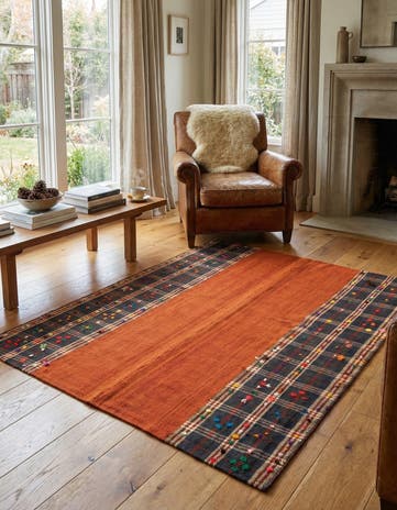 4' 1 x 5' 5 Jajim Square Rug
