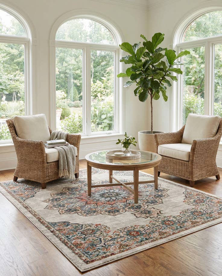 Detail image of 5' x 8' Isabella Rug