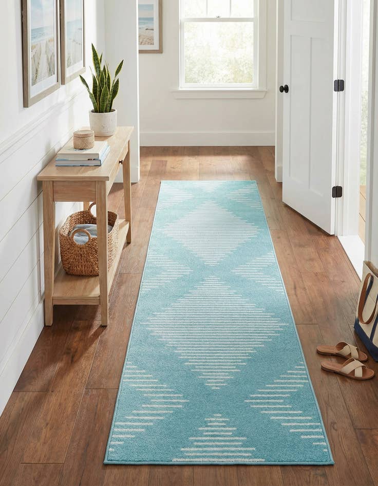 Detail image of 2' 7 x 10' Kai Runner Rug