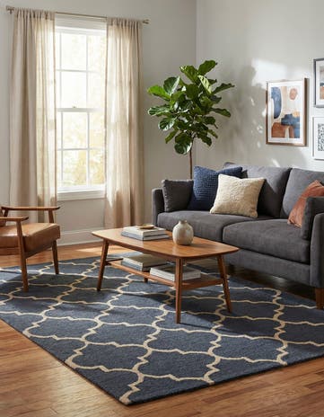5' 1 x 8' Luna Wool Rug