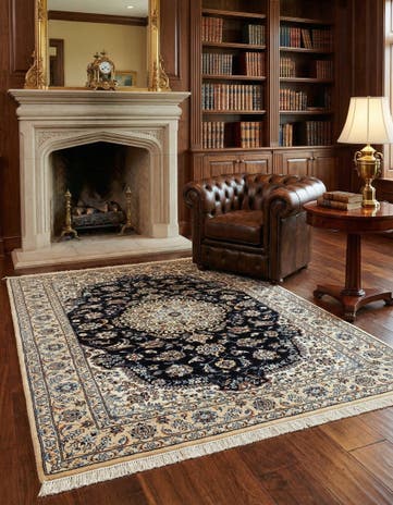 4' 2 x 6' 4 Nain Rug