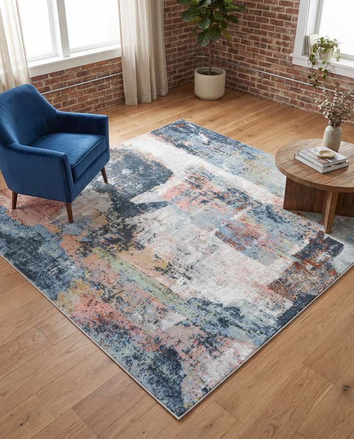 7' 10 x 7' 10 Kamala Washable Square Rug
