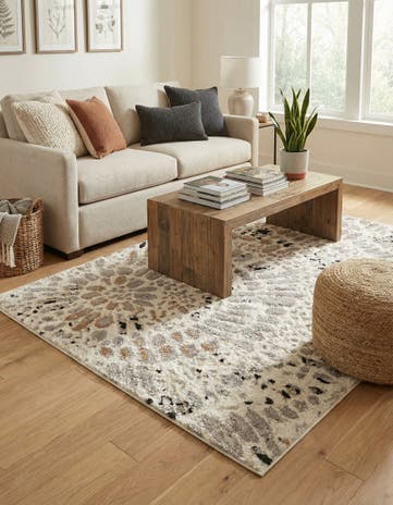 Ivory Sepia Rug