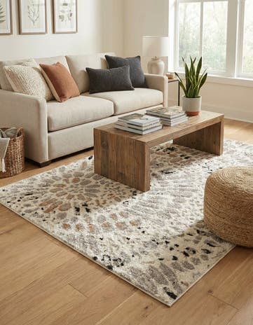 Ivory Sepia Rug