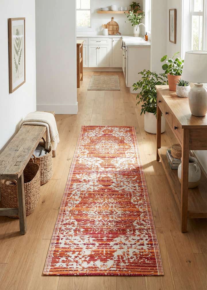 2' x 6' Easy-Clean Vista Breeze Indoor / Outdoor Runner Rug