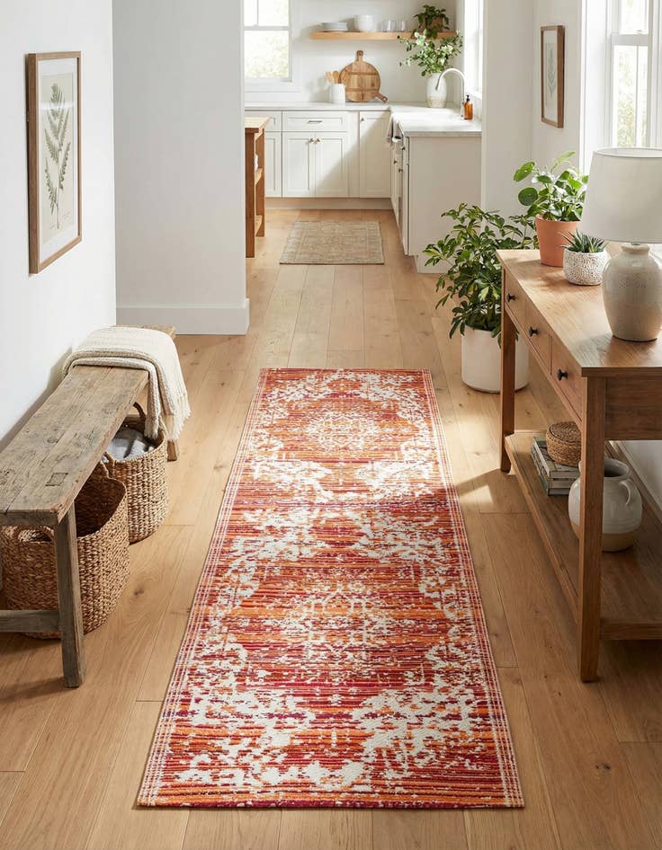 Detail image of  2' x 6'  Washable Vista Breeze Indoor / Outdoor Runner Rug