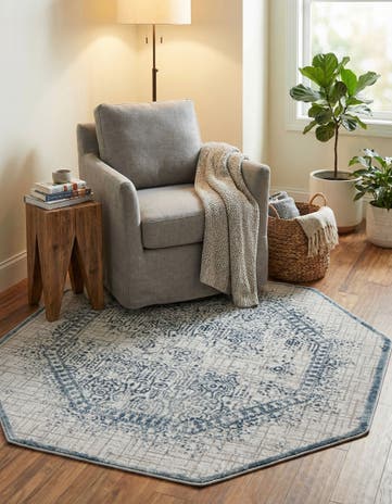 5' 3 x 5' 3 Derbyshire Octagon Rug