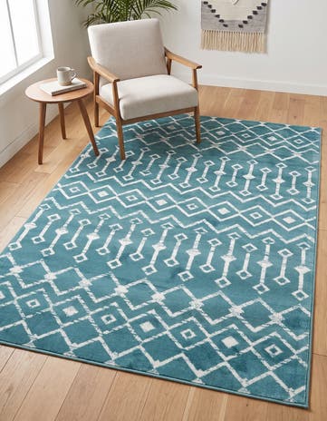 4' x 6' Kasbah Trellis Rug