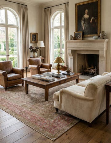 9' 5 x 12' 1 Hand Knotted Ultra Vintage Persian Wool Rug