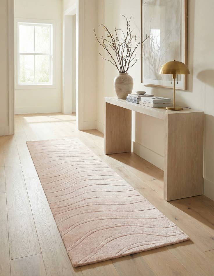 Detail image of 2' 8 x 9' 10  Hand Knotted Darya Wool Runner Rug