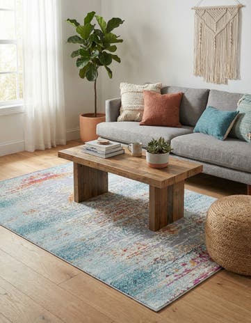 Blue Budapest Rug