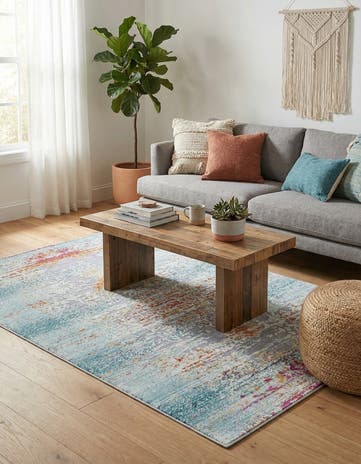 Blue Budapest Rug