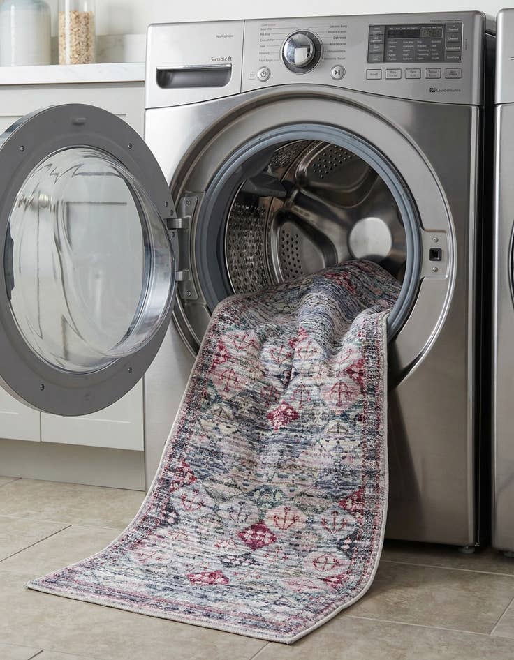 Detail image of  2' 7 x 13'  Washable Mangata Runner Rug