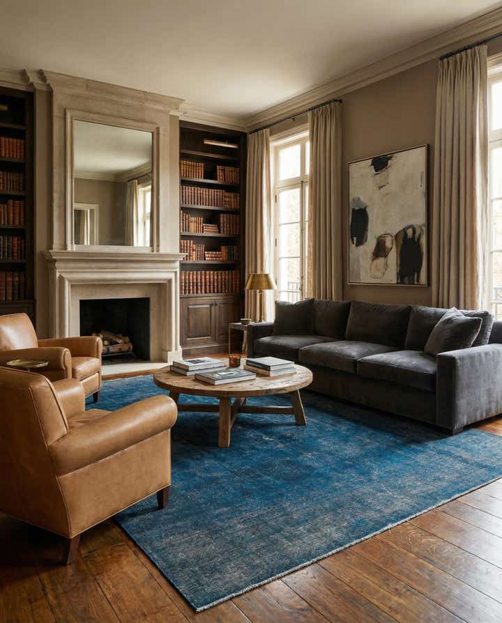 9' 6 x 12' 6 Hand Knotted Ultra Vintage Persian Wool Rug