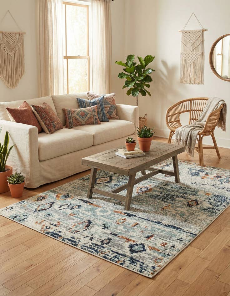 Detail image of  4' x 6' Morocco Rug