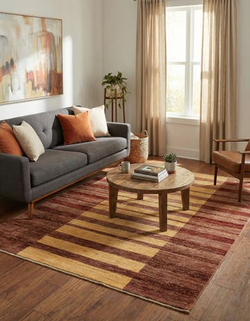 5' x 6' Hand Knotted Modern Ziegler Oriental Rug