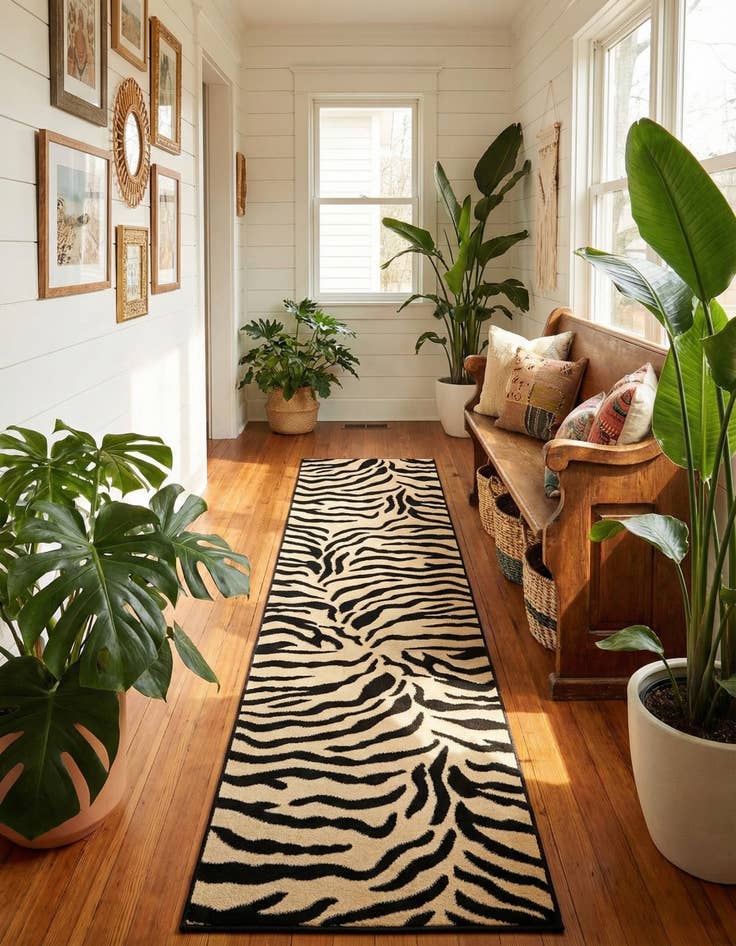 Detail image of 2' 7 x 10' Safari Runner Rug