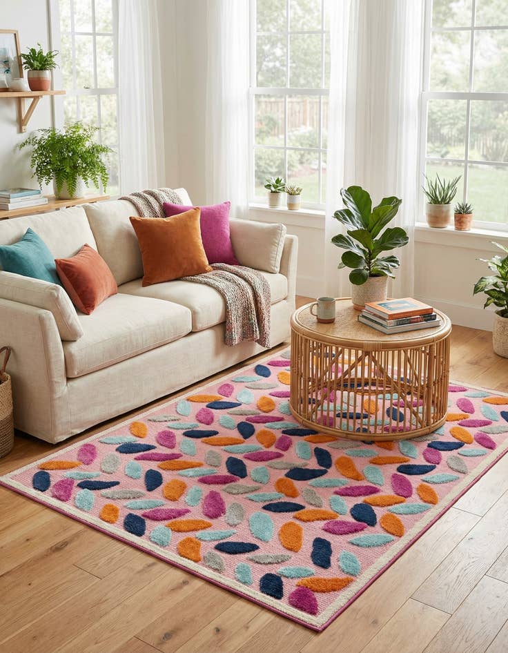 Detail image of  4' x 6'  Washable Aruba Indoor / Outdoor Rug