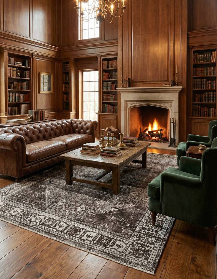 Detail image of 8' x 11' 7 Vintage Royal Rug