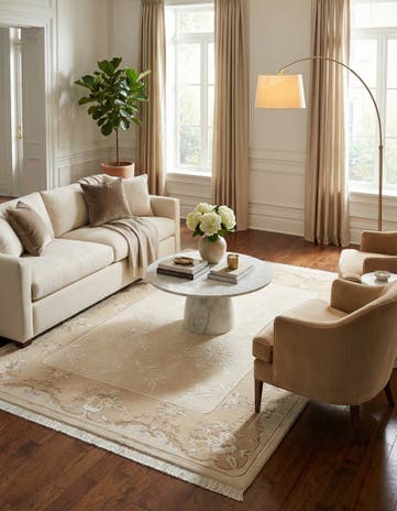 6' 1 x 7' 10 Hand Knotted Darya Rug