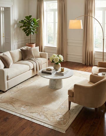 6' 1 x 7' 10 Hand Knotted Darya Rug
