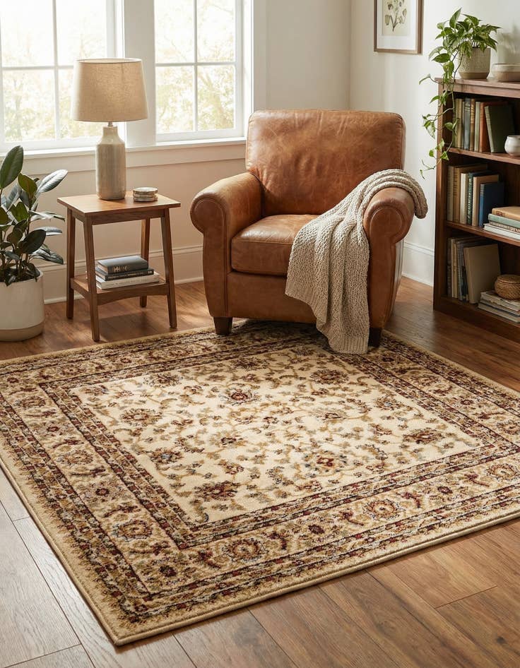 Detail image of  4' x 4' Aditi Square Rug