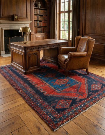 5' 7 x 8' Kazak Wool Rug