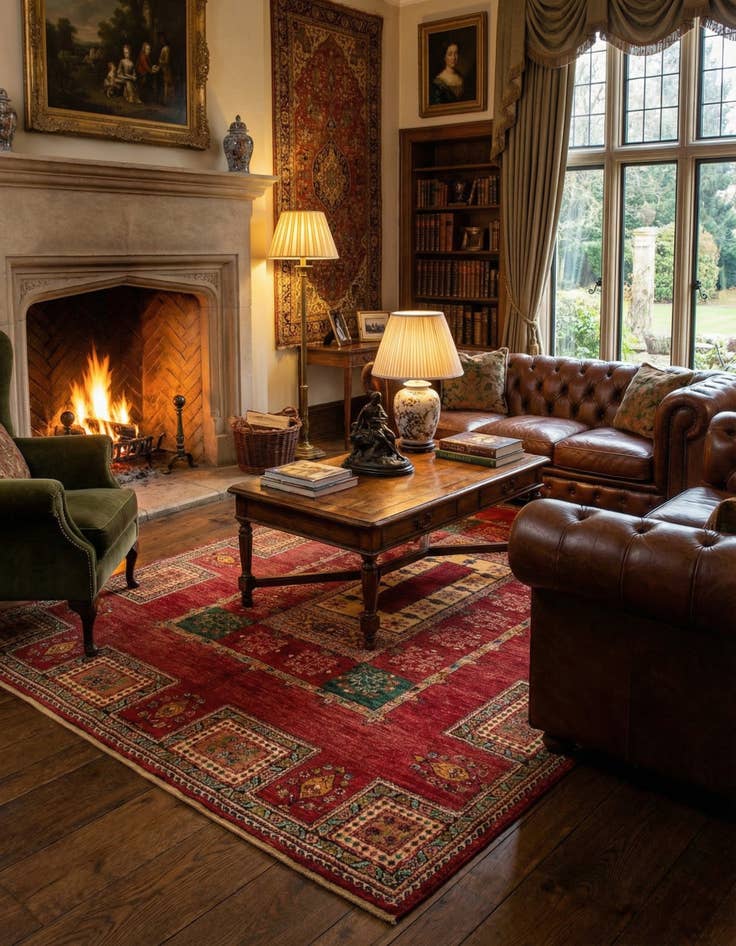 Detail image of 5' 8 x 8' 2 Kashkuli Rug