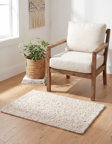 2' 1 x 3' 1 Hand Knotted Moroccan Wool Rug