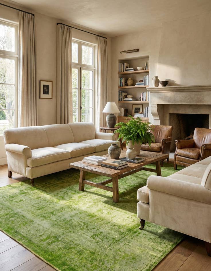 Detail image of 9' 2 x 13' 1  Hand Knotted Ultra Vintage Persian Wool Rug