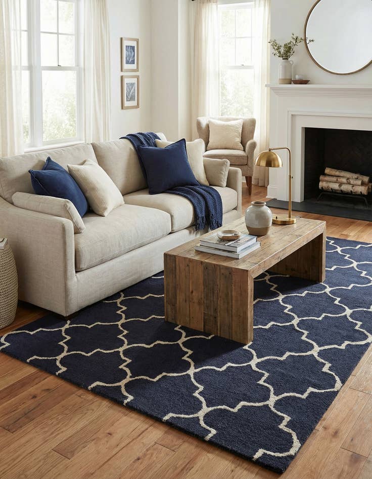 Detail image of 5' 1 x 8' Luna Rug