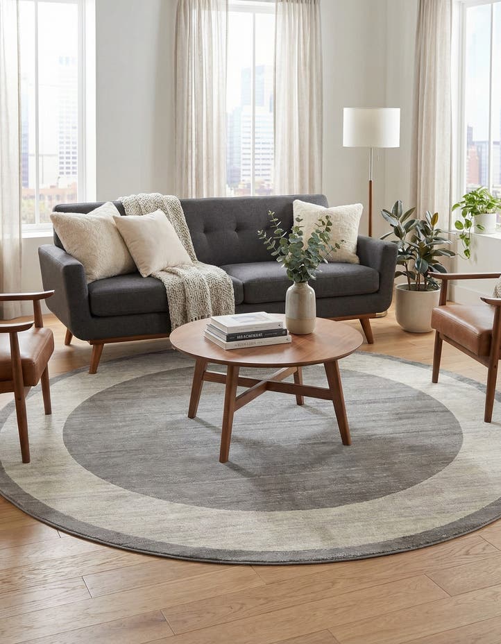 Jill Zarin 8' x 8' Uptown Yorkville Round ...