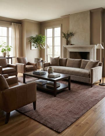9' x 12' Hand Woven Jill Zarin English Manor Wool Rug
