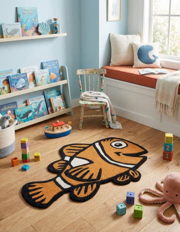 2' x 3' 1 Playtime Kids Wool Freeform Rug