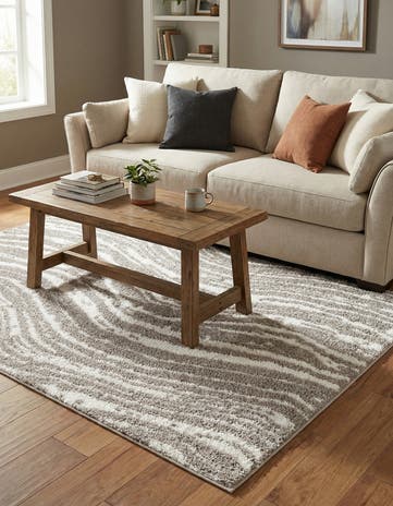 4' x 6' Sepia Rug